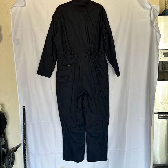Walls FR Mens Coveralls Workwear Large Fire Resistant Jumpsuit Overall Navy Blue - Picture 9 of 9